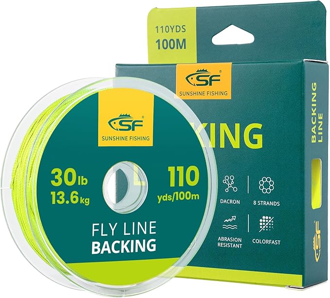 SF Fly Fishing Backing Line Braided Trout Line