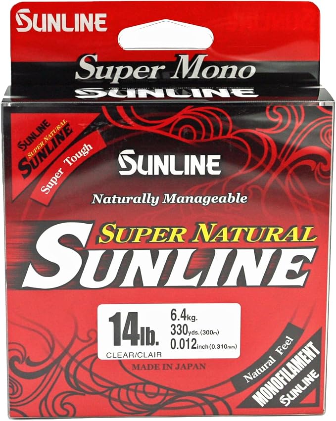 Sunline Super Natural Monofilament Fishing Line