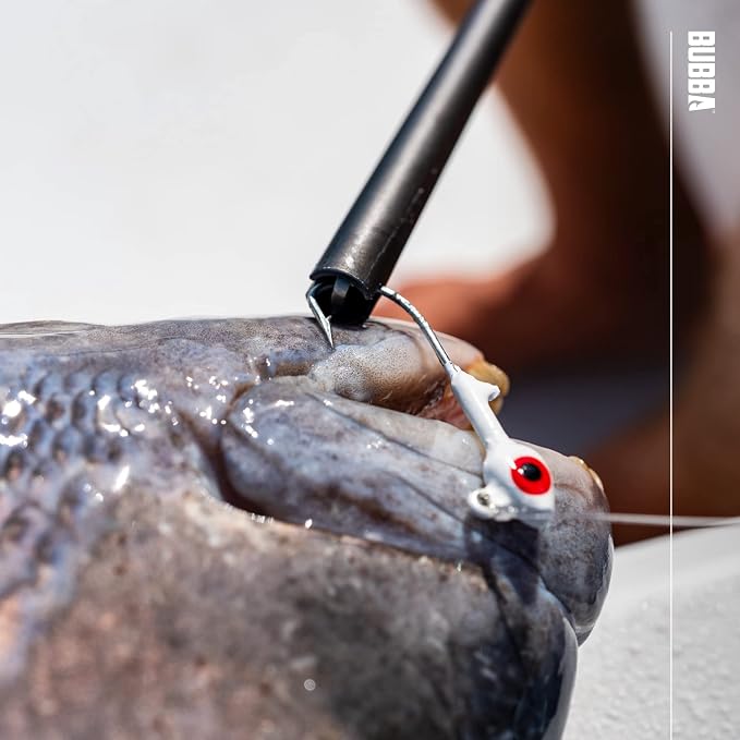 BUBBA Hook Extractor with Non-Slip Grip T-Handle with Marine Grade Stainless Steel Hook Extractor for Fishing and Angling