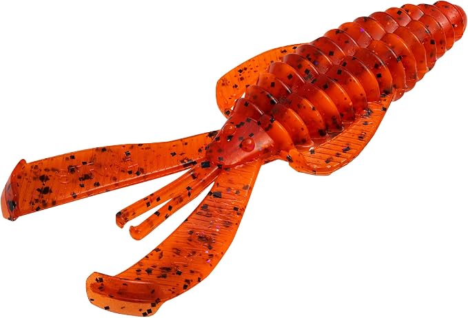 Strike King Rage Bug Fishing Lure, Soft Plastic Grub, Unique Design, Subtle Action