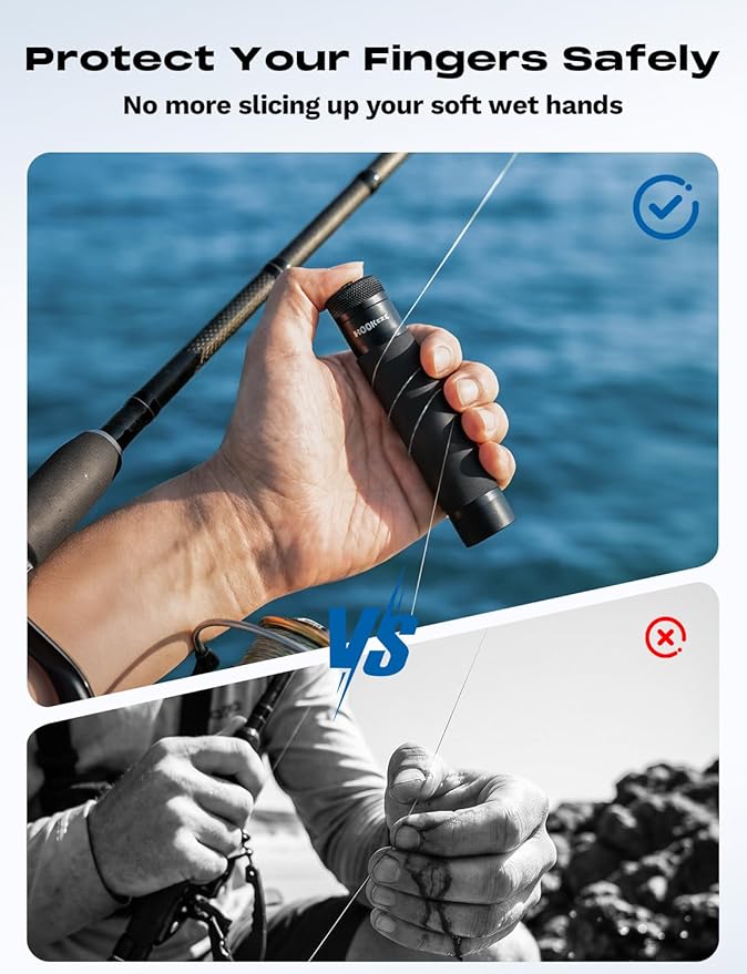 HOOK-EZE FG Knot Tying Tool and Knot Puller Tying Tool, Premium Fishing Gifts for Saltwater Freshwater Anglers Fishermen