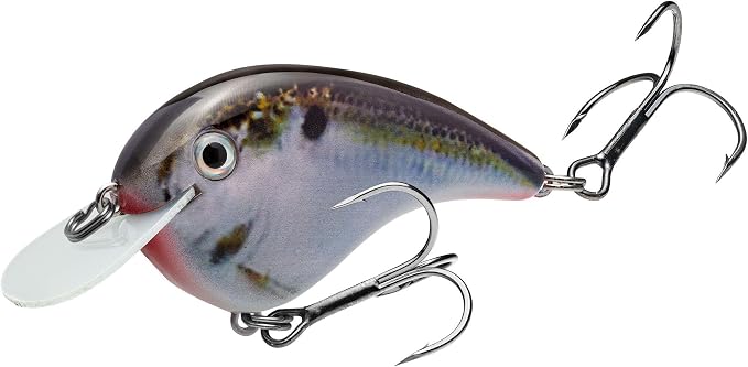 Strike King Chick Magnet Jr. Crankbait Fishing Lure, 1/4 oz, Dives 4-6 Feet, Premium Hooks