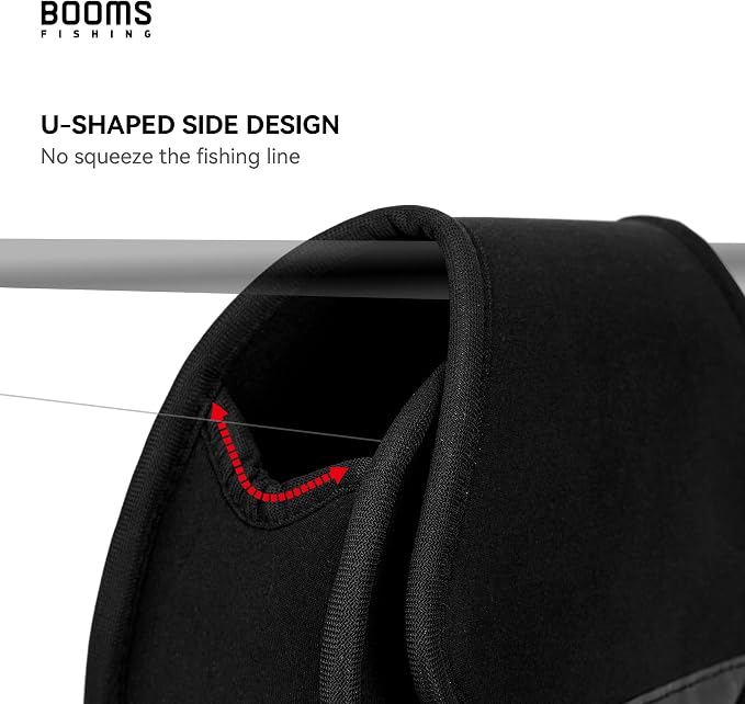 Booms Fishing RC3 Spinning Reel Cover, Fishing Reel Protective Case, Fit for 5000 Reels Max