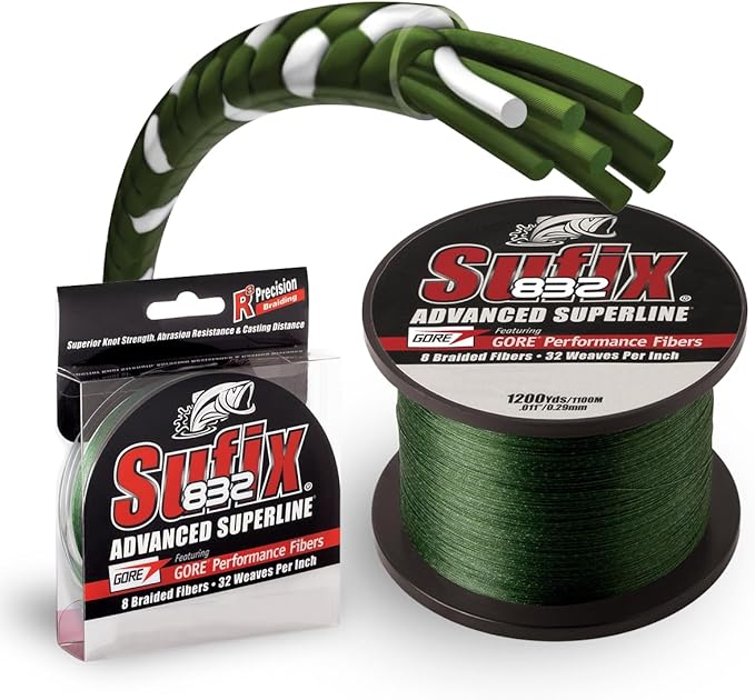 Sufix 832 Advanced Superline Braid - 150 yards