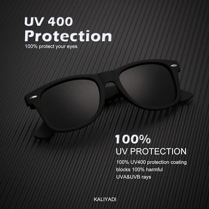 KALIYADI Sunglasses Men Polarized for Mens and Womens Unisex Sun Glasses for Driving UV Protection