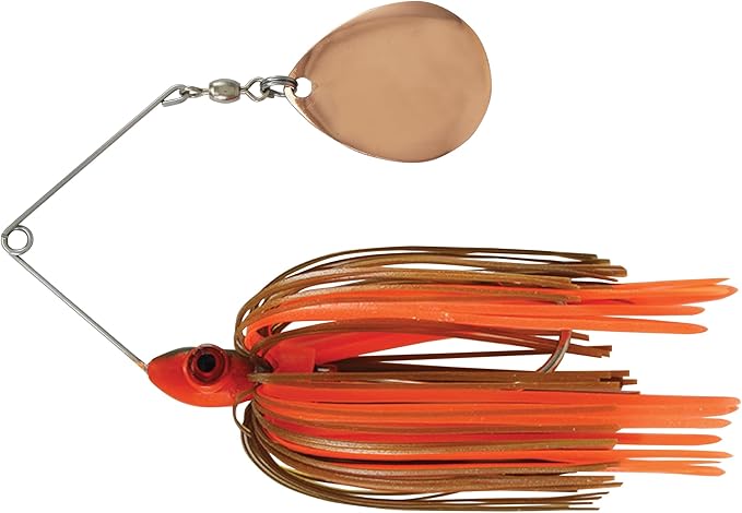 Luck E Strike Redman Spinner Bait by Jimmy Houston, 3/8 Ounce Colorado Spinnerbait