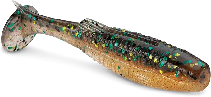 Rapala CrushCity Mayor Soft Plastic Paddle Tail Swimbait, Strong Kicking Action for Swim Jigs & Underspins, Bass, Redfish, Trout, Snook, Walleye & More