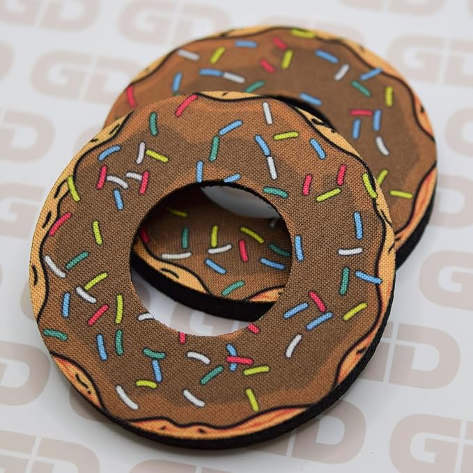 Doughnut Collection - Gripdonuts.com Premium MX BMX Dirt Bike Motorcycle Grip Donuts (13 Variations)