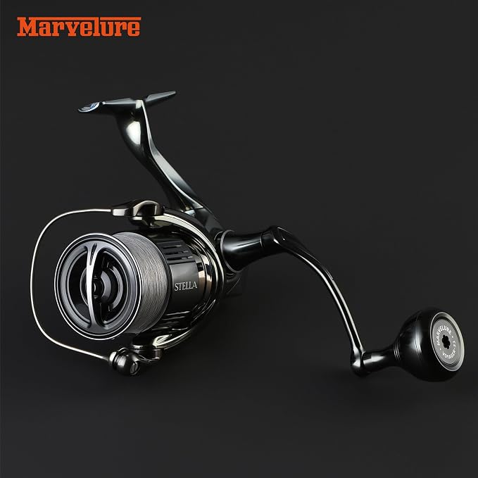 Power Handle Compatible for Shimano Stradic FL FM, Stella, Vanford, Vanquish, Twin Power, Ultegra, Sustain, Nasci FC FD 1000-5000 Spinning Reels