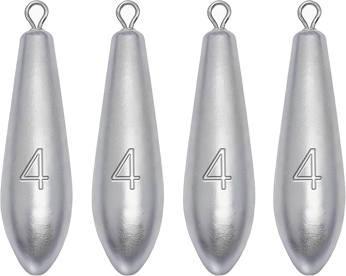 Drop Shot Fishing Weights Sinkers for Saltwater Freshwater Fishing