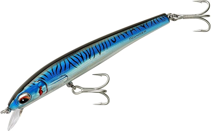 Bomber Lures Long Shot Slender Minnow Bait Saltwater Fishing Lure