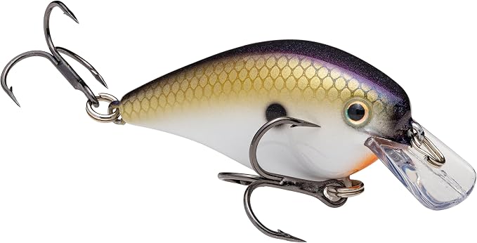 Strike King KVD 1.5 Hard Knock Fishing Lure, 3/8 oz, 3D Lifelike Eyes