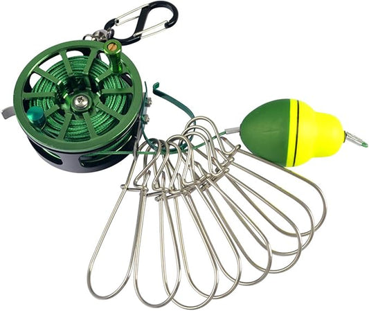 Joyeee Fish Stringer, Foam Fishing Float, Lures, Baits, Ice Spearing Equipment Multi-Tools