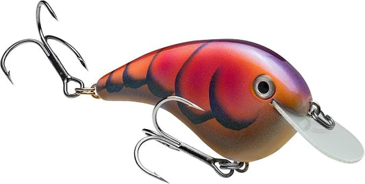 Strike King Chick Magnet Jr. Crankbait Fishing Lure, 1/4 oz, Dives 4-6 Feet, Premium Hooks