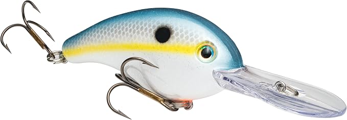 Strike King Promodel Crankbait S5 Fishing Lure, 5/8 oz, 2 Degree Diving Plane