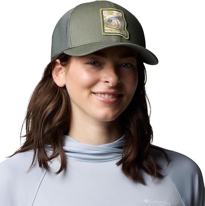 Columbia Unisex Adult PFG Patch Mesh Ball Cap