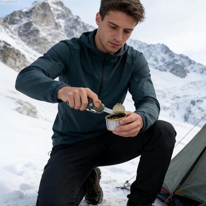 Pocket Multi Tool - Multifunctional Folding Opener, Compact Multi Tools for Survival, Versatile Utility Gear, Portable Pocket Device with Fishing Hook, Outdoor Gear Unit for Hiking and Repairing