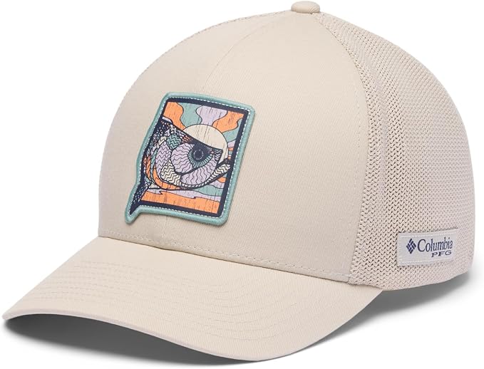 Columbia Unisex Adult PFG Patch Mesh Ball Cap