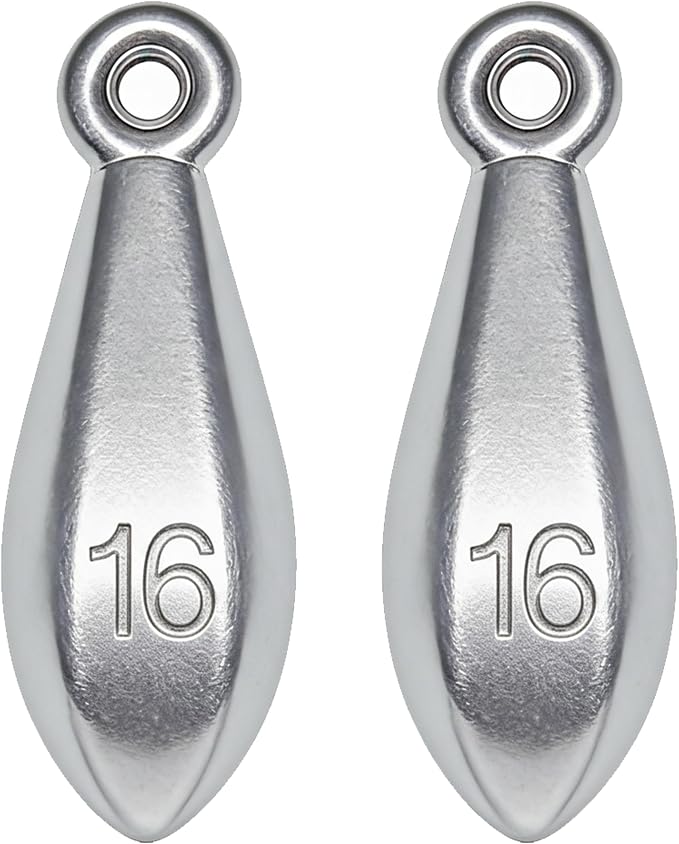 Fishing Weights Sinkers Bank Sinkers Bullet Weights for Surf Fishing Pier Bank Fishing Saltwater Fishing Gear 1oz to 8oz