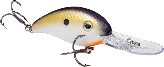 Strike King Promodel Crankbait S3 Fishing Lure, 3/8 oz, Dives to 8'