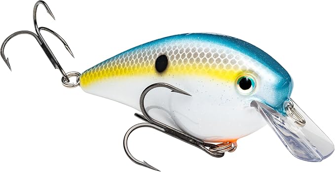 Strike King KVD 1.5 Hard Knock Fishing Lure, 3/8 oz, 3D Lifelike Eyes