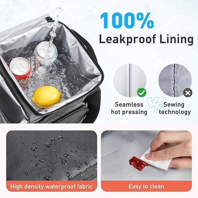 TOURIT Soft Sided Cooler Bag Insulated 30/48/60 Cans, Large Collapsible & Leakproof Ice Chest for Picnic, Beach, Camping, Travel, Sports Fan Coolers
