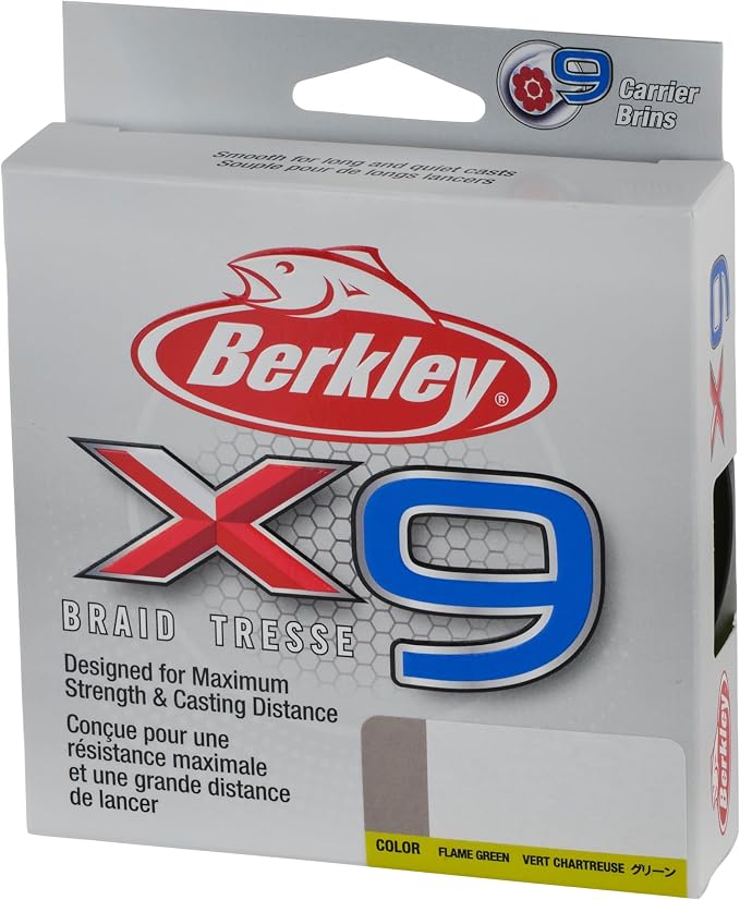 Berkley x9 Braid Fishing Line