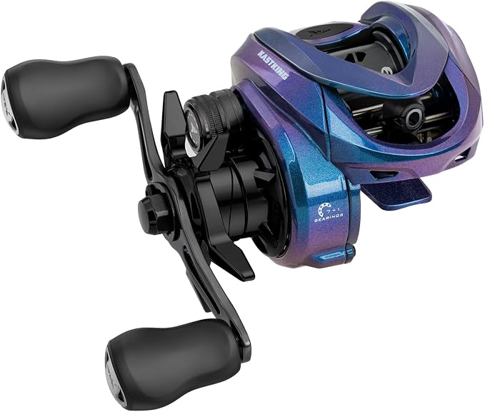 KastKing Kestrel SE Baitcasting Reel, 4.5 oz Ultralight Finesse Baitcaster, Cast Lures Down to 1/32 oz, Powerful Sycron Construction, 7+1 MaxiDur Double Shielded BB, 7.5:1 Gear Ratio