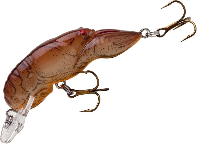 Rebel Lures Original Realistic Crawfish Crankbait Fishing Lure