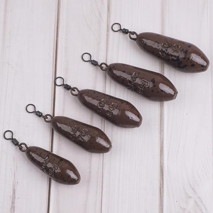 Carp Fishing Rigs Kit Carp Hair Rig with Carp Sinker Weights Carp Hooks Corn Bait Leader Rigs Quick Change Rolling Swivels Sleeves Carp Fishing Equipment Accessories