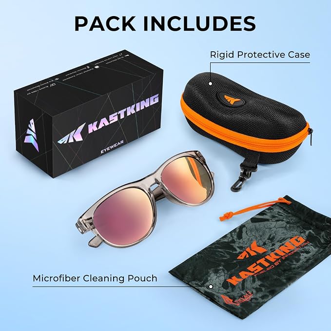 KastKing Alsea Polarized Bifocal Sports Sunglasses With PuriVex Protective Lens Coating,Grilamid Frame,Women Sunglasses