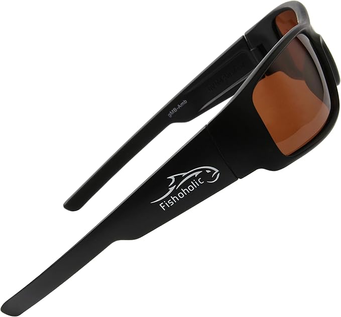 Fishoholic Polarized Fishing Sunglasses UV400 (14 Options) Fishing Gift with Hard Case & Pouch
