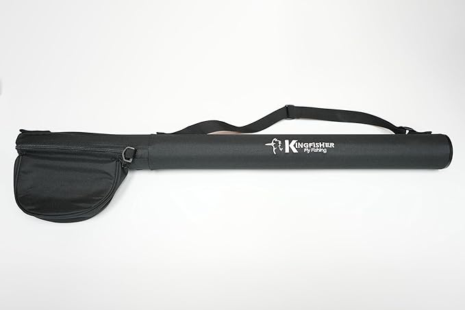 Kingfisher Fly Fishing Fly Rod and Reel Case, Black