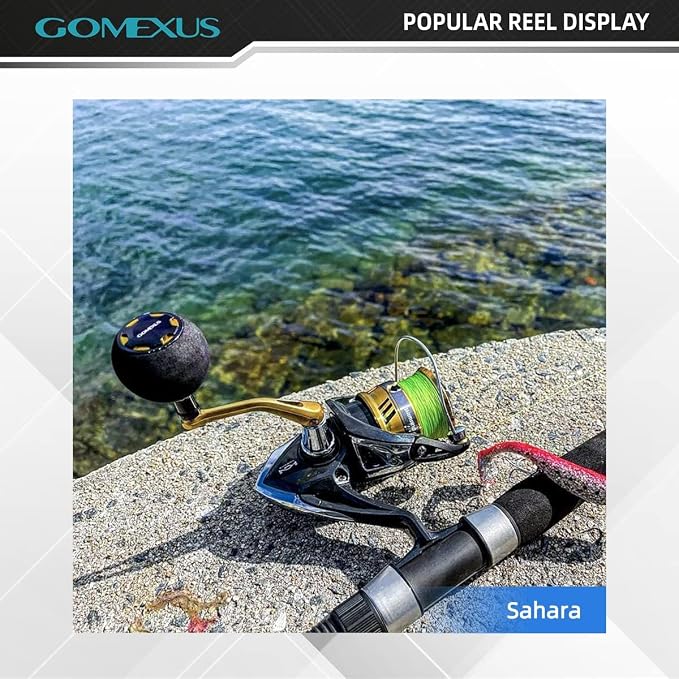 GOMEXUS Power Knob Compatible for Shimano Daiwa Spinning Reel Fishing Reel Handle Knob