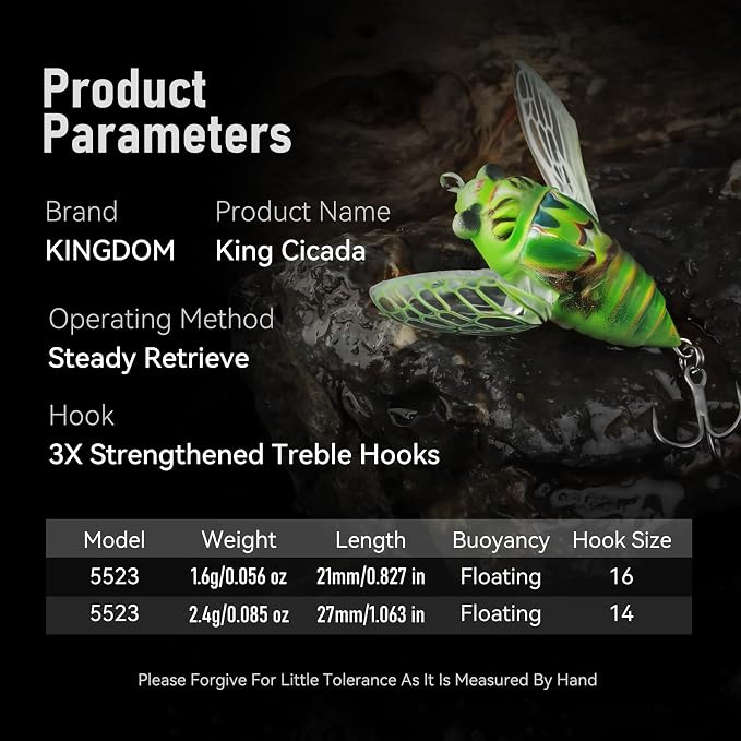 KINGDOM 3PCS Topwater Fishing Lures for Bass Whopper Popper Fishing Lure for Bass Catfish Pike Perch Floating Pencil Bait with Propeller Tail Freshwater/Saltwater