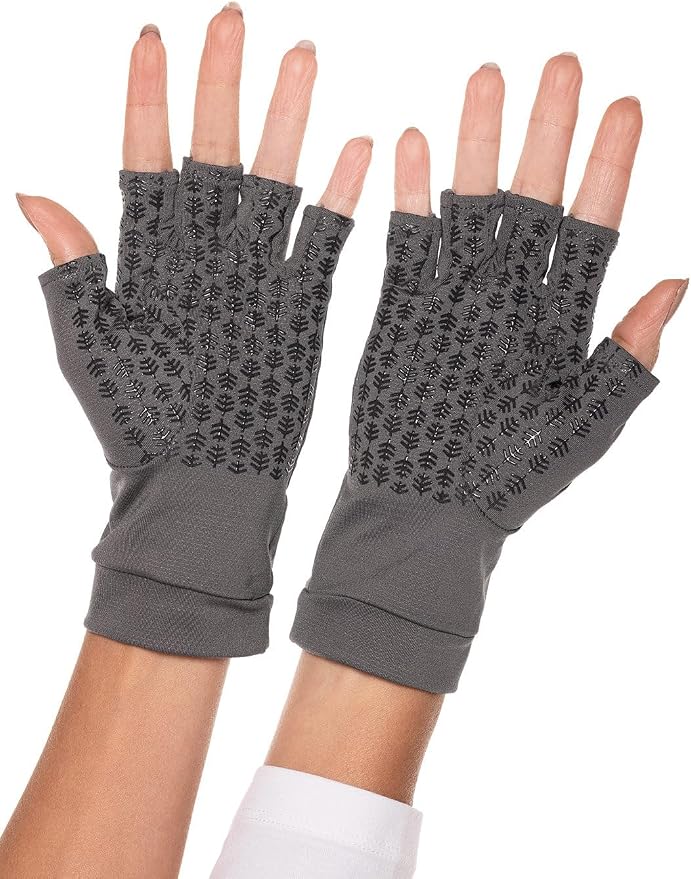 Coolibar Fingerless UV Sun Gloves - UPF 50+ Sun Protection - Ouray