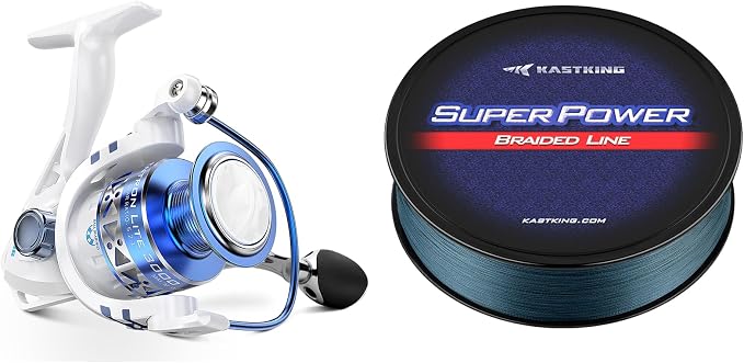 KastKing Centron & Centron Lite Spinning Reels & KastKing Superpower Braided Fishing Line