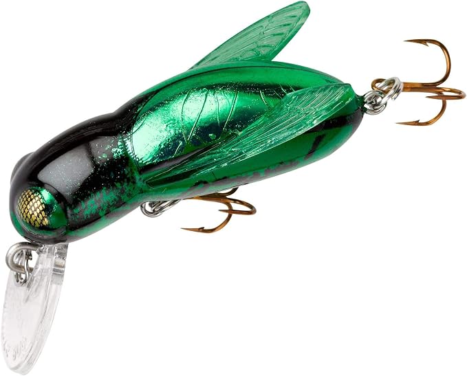 Rebel Lures Bumble Bug Topwater / Crankbait Fishing Lure, 1 1/2 Inch, 7/64 Ounce