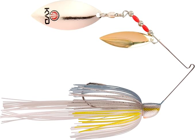 Strike King KVD Finesse Spinnerbait Fishing Lure, Perfect Skirt
