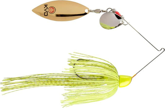 Strike King KVD Finesse Spinnerbait Fishing Lure, Perfect Skirt