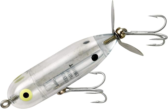 Heddon Torpedo Prop-Bait Topwater Fishing Lure with Spinner Action