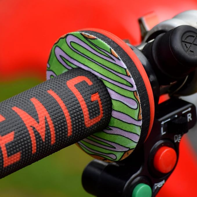 Doughnut Collection - Gripdonuts.com Premium MX BMX Dirt Bike Motorcycle Grip Donuts (13 Variations)