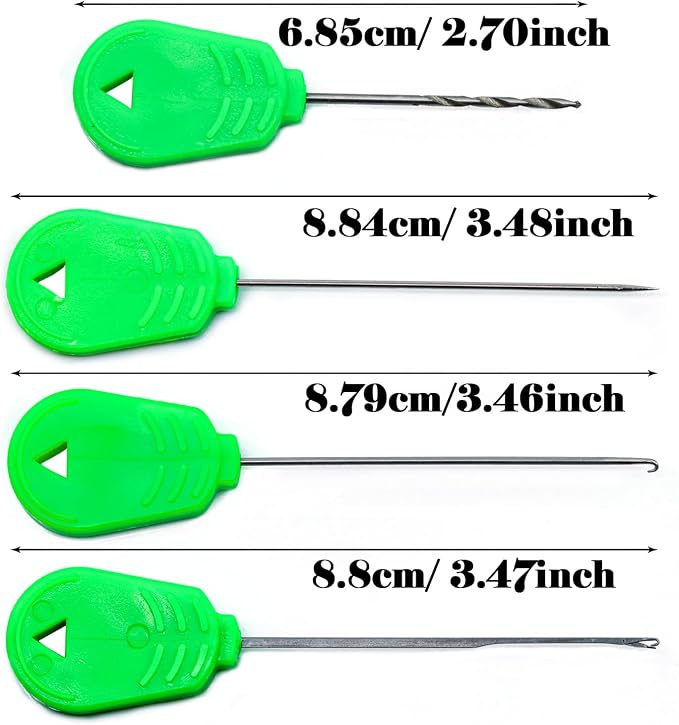 9KM DWLIFE Carp Fishing Bait Hair Rigs for Carp Fishing Fishing Rig Carps Fishing Baits Needle Kit Carp Fishing Equipment