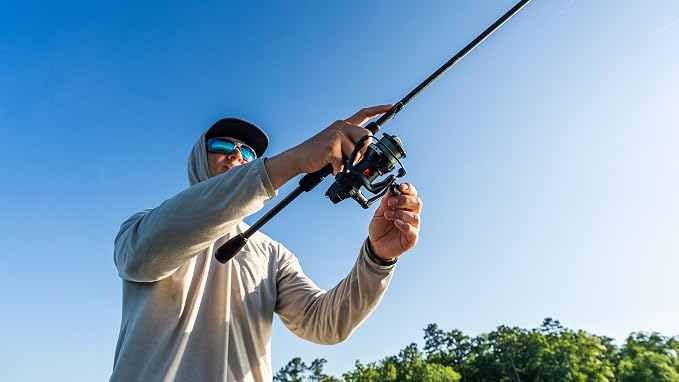 Abu Garcia Max SX Spinning Reel and Fishing Rod Combo