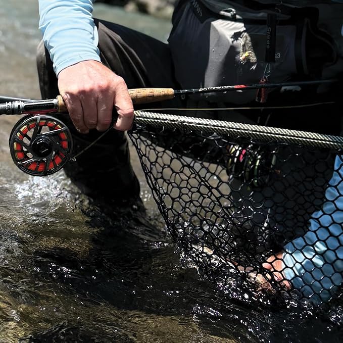 MAVRK USA Fly Fishing Reel | Large Arbor Closed Cage & Micro Reels | Euro Nymph & Floating Line | Ultra Lightweight, High Capacity, CNC Machined, Smooth Drag System