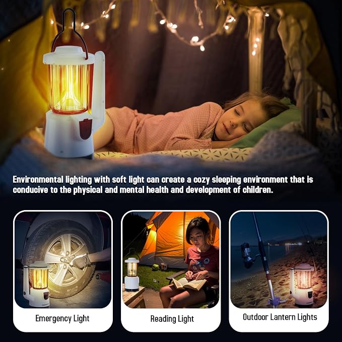 2-Pack Rechargeable LED Flashlight - 1200LM Super Bright, Spotlight & Lantern Modes, Waterproof, Power Bank, for Power Outages, Camping, Hiking, and Emergency Kits (8-Hour Runtime)