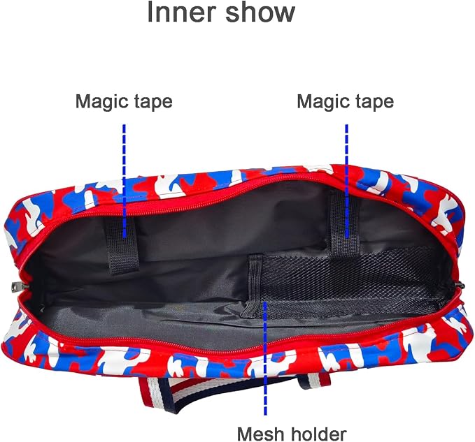 Portable Fishing Rod Bag Collapsible Fishing Bag Large Capacity Outdoor Nylon Carrying Case
