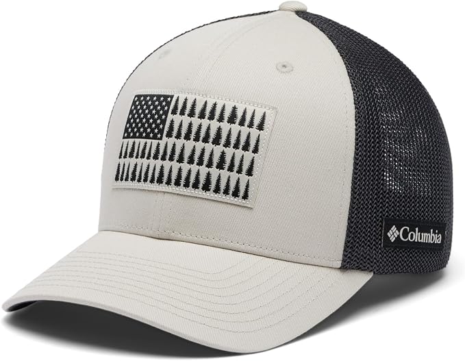 Columbia Unisex Adult PFG Logo Mesh Ball Cap