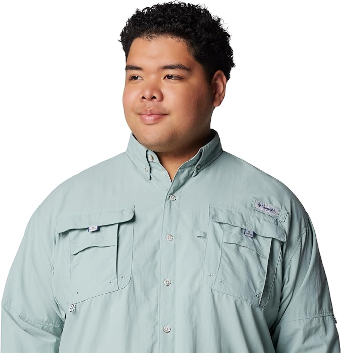 Columbia Men's PFG Bahama II Long Sleeve Fishing Shirt