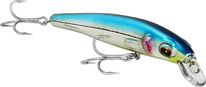 Bomber Lures Long Shot Slender Minnow Bait Saltwater Fishing Lure